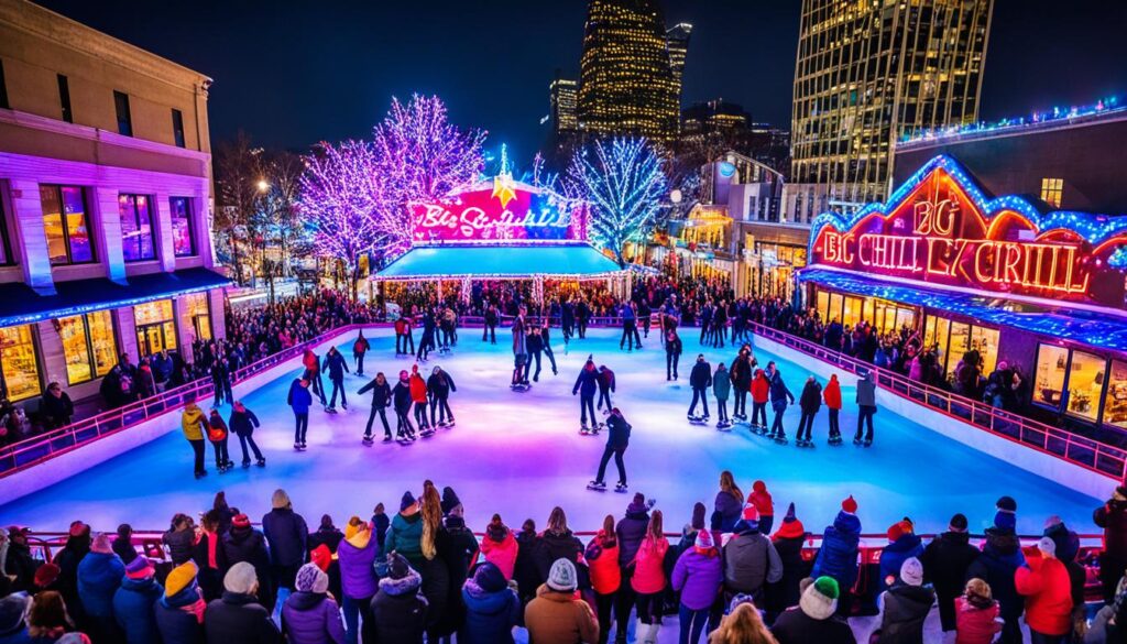 Big Chill ice rink Pittsburg