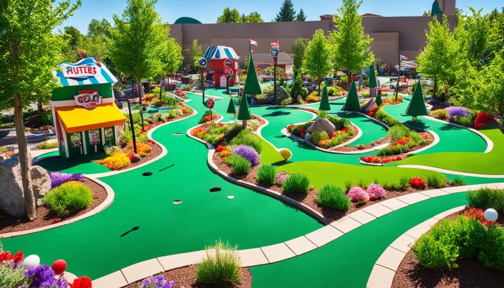 mini golf course